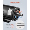 image:imageVEVOR 5 HP Electric Motor 1725RPM Air Compressor Motor CWCCW Rotation 1125 inch Shaft Diameter 275inch Shaft Length 207Nm Torque ThreePhase TEFC Cooling 230V460V 184T Frame1