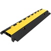 image:imageVEVOR 5 Pack Rubber Cable Protector Ramp 2 Channel Heavy Duty 66000 lbs Load Capacity Cable Wire Cord Cover Ramp Speed Bump Driveway Hose Cable Ramp Protective Cover 2Channel 5 Pack66000 lbs5 Pcs