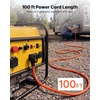 image:imageVEVOR 50 Amp Generator Cord 100 Feet 125250V RV Power Cord NEMA 1450P to SS250R with Twist Lock Grip Handle Heavy Duty 6AWG3  8AWG1 Generator Cable for RV Camper Generator to House Orange