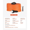image:imageVEVOR 50 Amp Generator Cord 25 Feet 125250V RV Power Cord NEMA 1450P to SS250R with Twist Lock Grip Handle Heavy Duty 6AWG3  8AWG1 Generator Cable for RV Camper Generator to House Orange