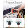 image:imageVEVOR 50 Amp Generator Cord 30 Feet 125250V RV Power Cord NEMA 1450P to SS250R with Twist Lock Grip Handle Heavy Duty 6AWG3  8AWG1 Generator Cable for RV Camper Generator to House Orange