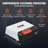 image:imageVEVOR 50A MPPT Solar Charge Controller 12V  24V Auto DC Input Solar Panel Regulator Charger with Bluetooth Module 98 Charging Efficiency for SealedAGM Gel Flooded and Lithium Battery Charging40A 1224V MPPT