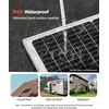 image:imageVEVOR 50W 12V Solar Battery Charger Maintainer Mono Solar Panel Trickle Battery Charger with Upgraded MPPT Controller IP65 Waterproof for Car Boat RV Trailer Flat Rooftop Bracket Not Included