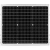 image:imageVEVOR 50W 12V Solar Battery Trickle Charger Maintainer Mono Solar Panel Battery Charger with Upgraded MPPT Controller amp Adjustable Mount Bracket IP65 Waterproof for Car Boat RV Trailer House Roof50W