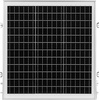 image:imageVEVOR 50W 12V Solar Battery Trickle Charger Maintainer Mono Solar Panel Battery Charger with Upgraded MPPT Controller amp Adjustable Mount Bracket IP65 Waterproof for Car Boat RV Trailer House Roof20W