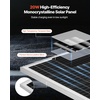 image:imageVEVOR 50W 12V Solar Battery Trickle Charger Maintainer Mono Solar Panel Battery Charger with Upgraded MPPT Controller amp Adjustable Mount Bracket IP65 Waterproof for Car Boat RV Trailer House Roof20W