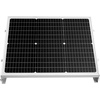 image:imageVEVOR 50W 12V Solar Battery Trickle Charger Maintainer Mono Solar Panel Battery Charger with Upgraded MPPT Controller amp Adjustable Mount Bracket IP65 Waterproof for Car Boat RV Trailer House Roof50W