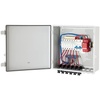 image:imageVEVOR 6 String PV Combiner Box Metal Solar Combiner Box with 15A Rated Current Fuse amp 125A Circuit Breaker for OnOff Grid Solar Panel System IP65ABS Plastic