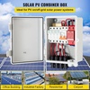 image:imageVEVOR 6 String PV Combiner Box Metal Solar Combiner Box with 15A Rated Current Fuse amp 125A Circuit Breaker for OnOff Grid Solar Panel System IP65ABS Plastic