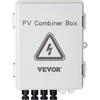 image:imageVEVOR 6 String PV Combiner Box Metal Solar Combiner Box with 15A Rated Current Fuse amp 125A Circuit Breaker for OnOff Grid Solar Panel System IP65ABS Plastic