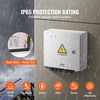 image:imageVEVOR 6 String PV Combiner Box Metal Solar Combiner Box with 15A Rated Current Fuse amp 125A Circuit Breaker for OnOff Grid Solar Panel System IP65Metal
