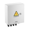 image:imageVEVOR 6 String PV Combiner Box Metal Solar Combiner Box with 15A Rated Current Fuse amp 125A Circuit Breaker for OnOff Grid Solar Panel System IP65Metal