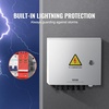 image:imageVEVOR 6 String PV Combiner Box Metal Solar Combiner Box with 15A Rated Current Fuse amp 125A Circuit Breaker for OnOff Grid Solar Panel System IP65Metal