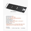 image:imageVEVOR 60W Foldable Solar Panel Charger 16BB NType Monocrystalline Solar Panel 24 Efficiency Lightweight Portable with MC4 Output TypeC USBA amp DC Ports for Power Stations Camping Hiking30W