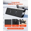 image:imageVEVOR 60W Foldable Solar Panel Charger 16BB NType Monocrystalline Solar Panel 24 Efficiency Lightweight Portable with MC4 Output TypeC USBA amp DC Ports for Power Stations Camping Hiking30W