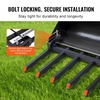 image:imageVEVOR 685 Clamp on Debris Forks for Buckets 7 Fork Tines 4560lbs Load Capacity Heavy Duty Pallet Forks for Tractor Loader Skid Steer Bolt on Bucket Attachments for Removing Yard Waste and Debris48