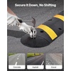 image:imageVEVOR 6FT Rubber Driveway Speed Bumps for Road2PCS Heavy Duty 2 Channel Modular Traffic Speed Humps 22000 lbsAxle Load Capacity 72 Cable Protector Ramp with Screws for Asphalt Concrete Gravel1 Pack6FT