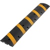 image:imageVEVOR 6FT Rubber Driveway Speed Bumps for Road2PCS Heavy Duty 2 Channel Modular Traffic Speed Humps 22000 lbsAxle Load Capacity 72 Cable Protector Ramp with Screws for Asphalt Concrete Gravel2 Pack6FT