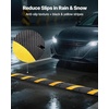 image:imageVEVOR 6FT Rubber Driveway Speed Bumps for Road2PCS Heavy Duty 2 Channel Modular Traffic Speed Humps 22000 lbsAxle Load Capacity 72 Cable Protector Ramp with Screws for Asphalt Concrete Gravel2 Pack6FT