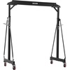 image:imageVEVOR Adjustable Gantry Crane 5000 lbs Capacity Portable Shop Lift Hoist with 10041476 in Height Adjustable Manual Trolley Locking Wheels Steel Construction for Factory Warehouse Auto Repair4400 lbs