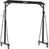 image:imageVEVOR Adjustable Gantry Crane 5000 lbs Capacity Portable Shop Lift Hoist with 10041476 in Height Adjustable Manual Trolley Locking Wheels Steel Construction for Factory Warehouse Auto Repair2200 lbs