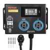 image:imageVEVOR Automatic EV Charging Switch NEMA 1430 Splitter Switch for Dryer amp EV Charger 24A Max 240V Smart Power Distribution with Circuit Breaker RealTime Display for EVs Ovens Dishwashers ETL