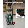 image:imageVEVOR Banding Strapping Cart for PETPPFiber Strapping Coils with 8 or 16 Core Size Heavy Duty Strapping Dispenser Equipped with AntiRetreat Pulleys Upgrade Brake System Spacious TrayNEW8 Core