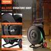 image:imageVEVOR Banding Strapping Cart for PETPPFiber Strapping Coils with 8 or 16 Core Size Heavy Duty Strapping Dispenser Equipped with AntiRetreat Pulleys Upgrade Brake System Spacious Tray8 or 16 Core