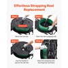 image:imageVEVOR Banding Strapping Kit Heavy Duty A3 Steel Banding Sealer Tool with Adjustable Width Manual Metal Pallet Packaging Strapping Kit for Warehouse Transportation Industrial Bundling Home Use8 or 16 Corefor PET  PP Strapping