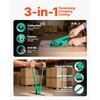 image:imageVEVOR Banding Strapping Kit Heavy Duty Banding Sealer Tool with 1500 ft PET Band 450 Metal Seals 150 Corner Protectors amp Gloves Plastic Pallet Packaging Strapping Kit for WarehouseShippingMovingPET 58x1500 6PC Set