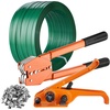 image:imageVEVOR Banding Strapping Kit Heavy Duty Banding Sealer Tool with 1500 ft PET Band 450 Metal Seals 150 Corner Protectors amp Gloves Plastic Pallet Packaging Strapping Kit for WarehouseShippingMovingPET 58x999 4PC Set