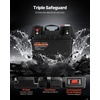 image:imageVEVOR Battery Box Group 2431 Trolling Motor Battery Box 12V24V Marine Batteries Case with PP Shell and Dual Straps Smart Batteries Case Suitable for Trolling Motor MarineRV amp Solar PanelBattery Boxfor Group 2431
