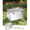 image:imageVEVOR Battery Box Group 2431 Trolling Motor Battery Box Marine Batteries Case with RubberGrommet Cable Holes Aluminum Alloy Shell Storage Case Easy Installation for OffRoad Racers TrucksAluminum Alloy Shell