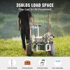 image:imageVEVOR Beach Fishing Cart 200 lbs Load Capacity Foldable Fishing Cart with HeavyDuty Carbon Steel Frame 13Inch AllTerrain PU Balloon Tires 7 Rod Holders for Outdoor Activities Camping Picnic583 D x 370 W x 374 H