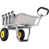 image:imageVEVOR Beach Fishing Cart 300 lbs Load Capacity Foldable Fishing Cart with HeavyDuty Carbon Steel Frame 11Inch AllTerrain Tires 8 Rod Holders Strap Easy to Clean for Outdoor Camping Picnic480 D x 272 W x 256 H