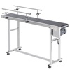 image:imageVEVOR Belt Conveyor 59 x 78 inch Conveyor Table Stainless Steel Motorized Belt Conveyor PVC Belt AntiStatic Adjustable Speed Double Guardrail  PVC Belt AntiStatic Adjustable Speed Double Guardrail59 x 157 inch