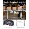 image:imageVEVOR Belt Conveyor 59 x 78 inch Conveyor Table Stainless Steel Motorized Belt Conveyor PVC Belt AntiStatic Adjustable Speed Double Guardrail  PVC Belt AntiStatic Adjustable Speed Double Guardrail59 x 78 inch