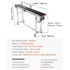 image:imageVEVOR Belt Conveyor 59 x 78 inch Conveyor Table Stainless Steel Motorized Belt Conveyor PVC Belt AntiStatic Adjustable Speed Double Guardrail  PVC Belt AntiStatic Adjustable Speed Double Guardrail59 x 78 inch