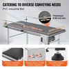image:imageVEVOR Belt Conveyor 59 x 78 inch Conveyor Table Stainless Steel Motorized Belt Conveyor PVC Belt AntiStatic Adjustable Speed Double Guardrail  PVC Belt AntiStatic Adjustable Speed Double Guardrail59 x 236 Inch