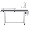 image:imageVEVOR Belt Conveyor 59 x 78 inch Conveyor Table Stainless Steel Motorized Belt Conveyor PVC Belt AntiStatic Adjustable Speed Double Guardrail  PVC Belt AntiStatic Adjustable Speed Double Guardrail59 x 236 Inch