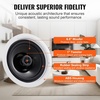 image:imageVEVOR Bluetooth Ceiling Speakers 8 in Ceiling amp inWall Speaker System with Amplifier 2Way Flush Mount Speakers for Damp Humid Placement Home Theater Living Room or Covered Patio 1 Pair65 4 Pieces