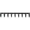 image:imageVEVOR Bucket Tooth Bar 46 in Heavy Duty 5 Teeth Tractor Bucket Bar for Loader Tractor Loader Skidsteer 4560 lbs Load Capacity Bolt On Teeth Bars for Buckets Protection Efficient amp Soil Excavation72in