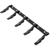 image:imageVEVOR Bucket Tooth Bar 46 in Heavy Duty 5 Teeth Tractor Bucket Bar for Loader Tractor Loader Skidsteer 4560 lbs Load Capacity Bolt On Teeth Bars for Buckets Protection Efficient amp Soil Excavation46in
