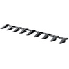 image:imageVEVOR Bucket Tooth Bar 46 in Heavy Duty 5 Teeth Tractor Bucket Bar for Loader Tractor Loader Skidsteer 4560 lbs Load Capacity Bolt On Teeth Bars for Buckets Protection Efficient amp Soil Excavation72in