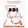 image:imageVEVOR Cable Dispenser Floor or Stud Mounted Wire Spool Rack Portable Wire Rack Dispenser with AntiSlip Metal Handle for Wiring Transport Swivel Eyelet for Electrical Industrial and Retail UseCable Caddy