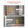 image:imageVEVOR Cable Dispenser Floor or Stud Mounted Wire Spool Rack Portable Wire Rack Dispenser with AntiSlip Metal Handle for Wiring Transport Swivel Eyelet for Electrical Industrial and Retail UseWire Dispenser