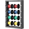 image:imageVEVOR Cable Dispenser Floor or Stud Mounted Wire Spool Rack Portable Wire Rack Dispenser with AntiSlip Metal Handle for Wiring Transport Swivel Eyelet for Electrical Industrial and Retail UseWire Spool Rack