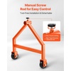 image:imageVEVOR Cable Dispenser Floor or Stud Mounted Wire Spool Rack Portable Wire Rack Dispenser with AntiSlip Metal Handle for Wiring Transport Swivel Eyelet for Electrical Industrial and Retail UseWire Rack