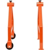 image:imageVEVOR Cable Dispenser Floor or Stud Mounted Wire Spool Rack Portable Wire Rack Dispenser with AntiSlip Metal Handle for Wiring Transport Swivel Eyelet for Electrical Industrial and Retail UseWire Rack