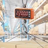 image:imageVEVOR Crane Scale Hanging Scale Industrial Heavy Duty Digital Crane Scale with Remote Control Cast Aluminum Case amp LED Screen 2200 lbs1000 kgHigh Precision for Construction Factory Farm2200BLS